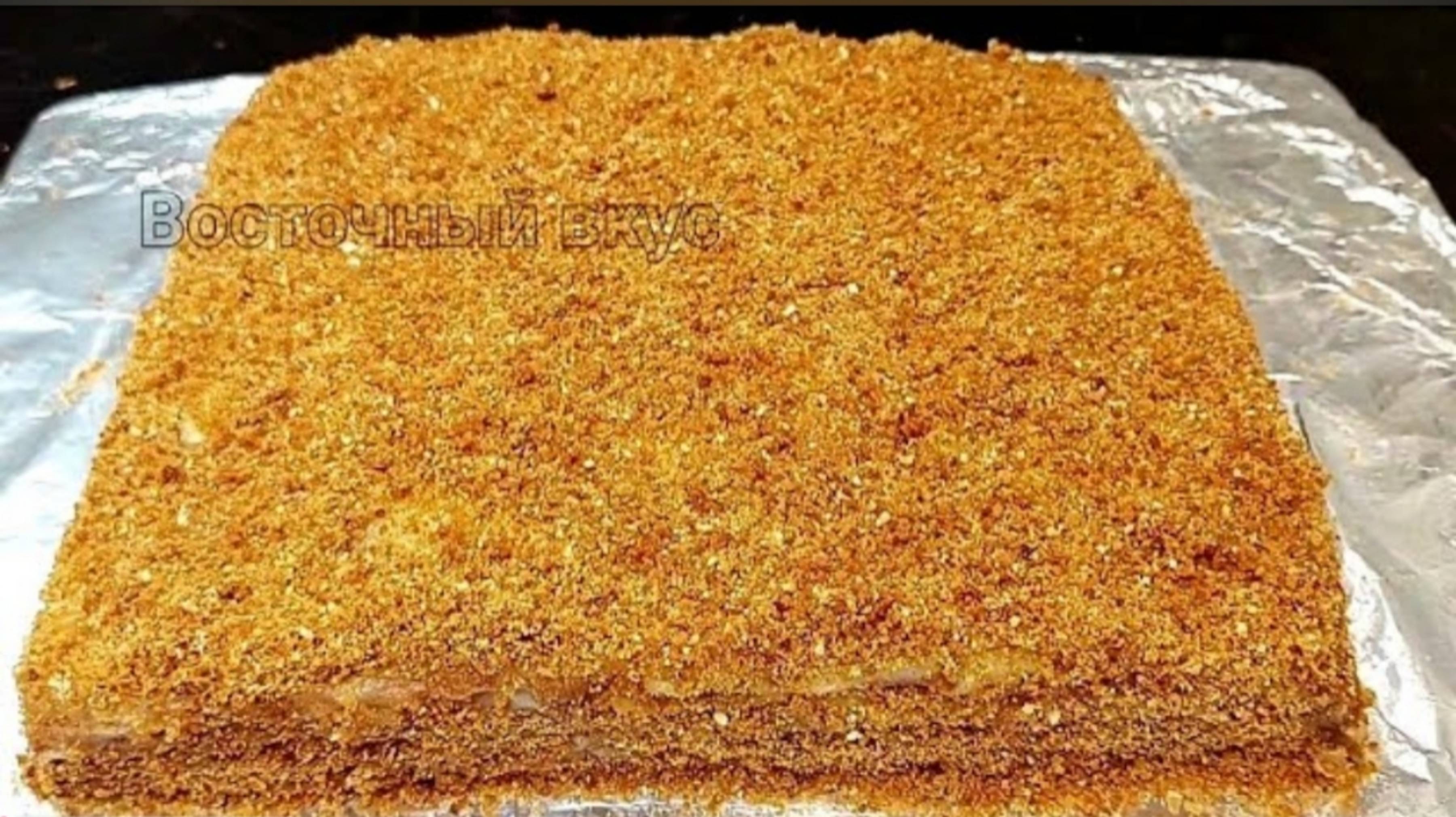 Он просто тает во рту!Нежнейший торт МЕДОВИК!🍯🐝Очень вкусный и ароматный!