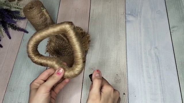 ПРЕКРАСНАЯ ИДЕЯ ИЗ ДЖУТА ДЛЯ ДОМА🔥