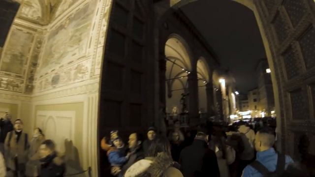 Ночной город.