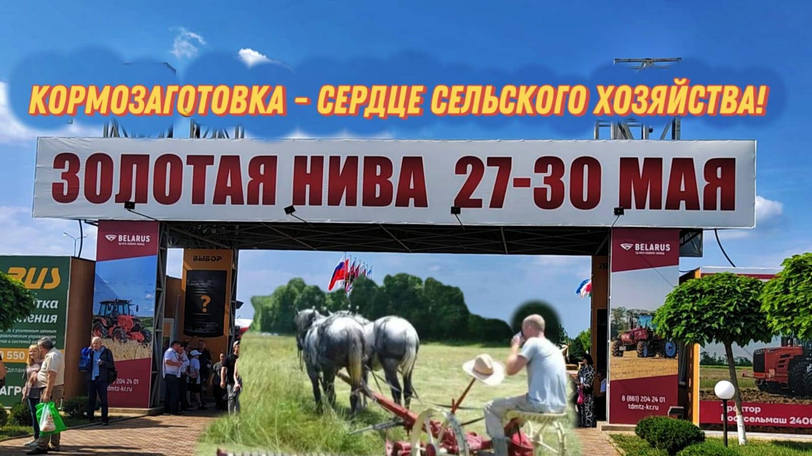Золотая нива 2025! Часть4. Техника для заготовки кормов.