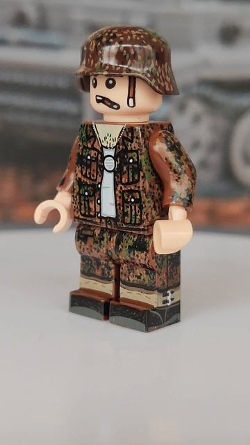 Lego кастомная минифигурка немецкого солдата с Aliexpress