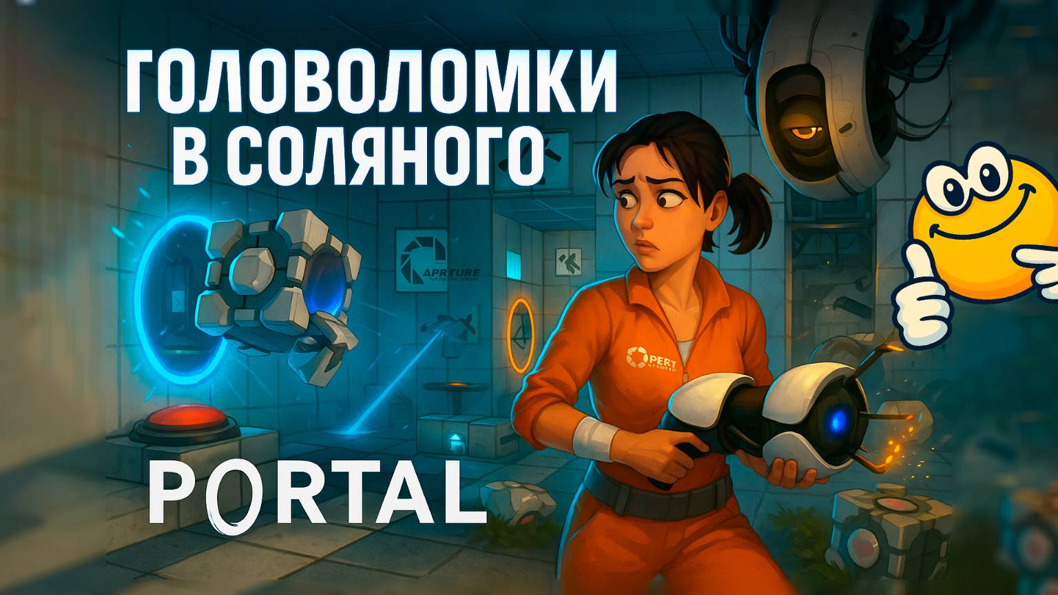 Головоломки в соляного | Portal 1