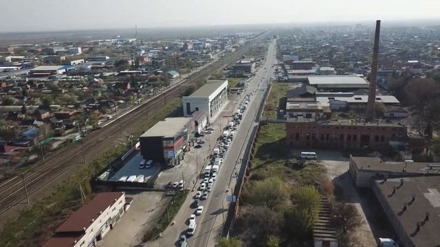 Въезд в г.Краснодар (стоп контроль) изоляция
