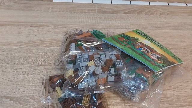 ПЕРВАЯ НОЧЬ LEGO MINECRAFT 10176