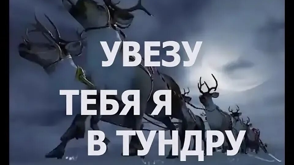 Увезу тебя я в тундру