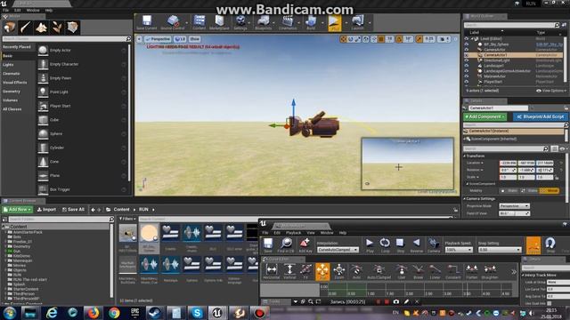 Как сделать катсцены в unreal engine? Matinee Actor ] #1
