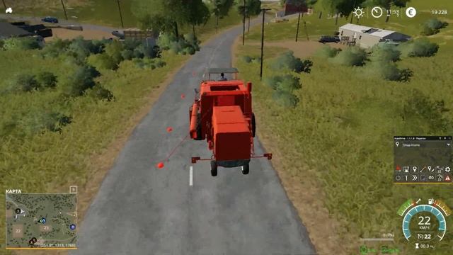 Прохождение Farming Simulator 19 видео 1