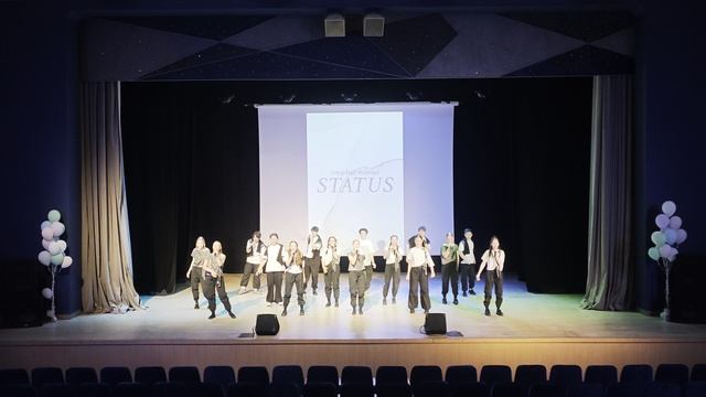 Начало выступления студия танцев Status