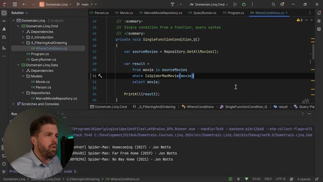 11. Refactoring statements into functions