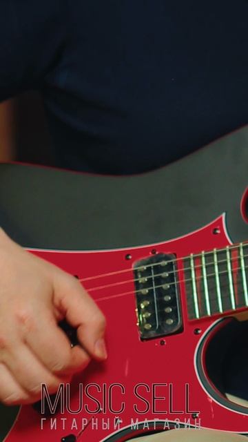 IBANEZ SUPERSTRAT BLACK RED H-H DURAN - MUSIC SELL