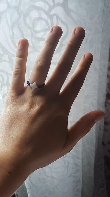 колечко из бисера 💍✨️
