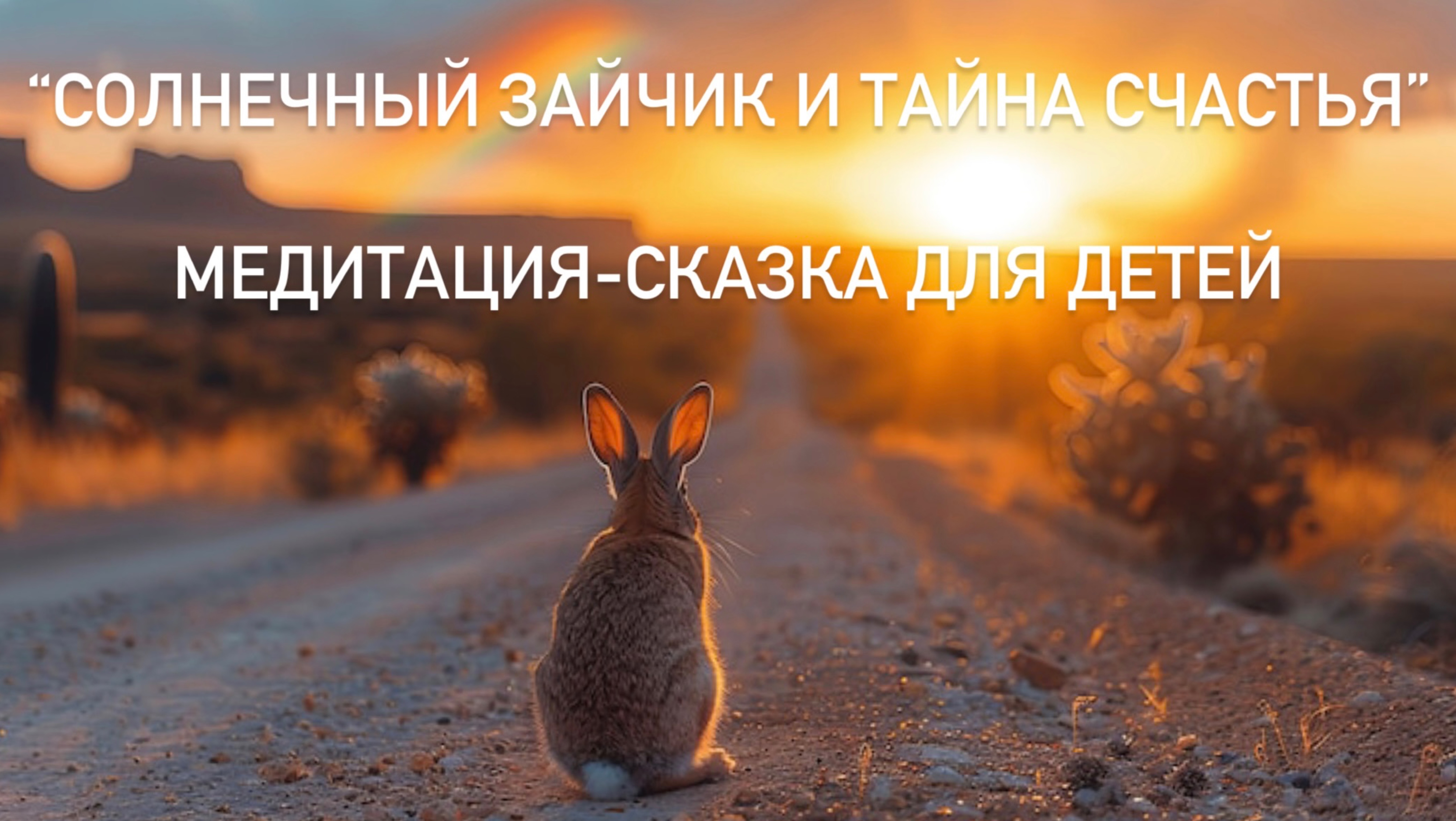 Солнечный Зайчик и Тайна Счастья — медитация-сказка для детей