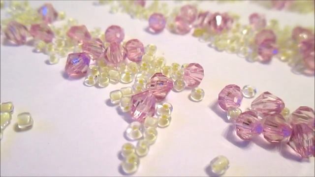 Калейдоскоп из бисера. Красивое видео. Релакс.