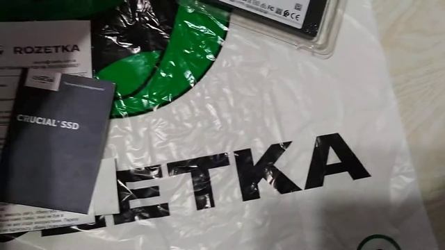 Обзор SSD Crucial BX500 120gb из Rozetka