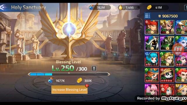 Снятие предела уровня благословения в Святилище Mobile Legends Adventure