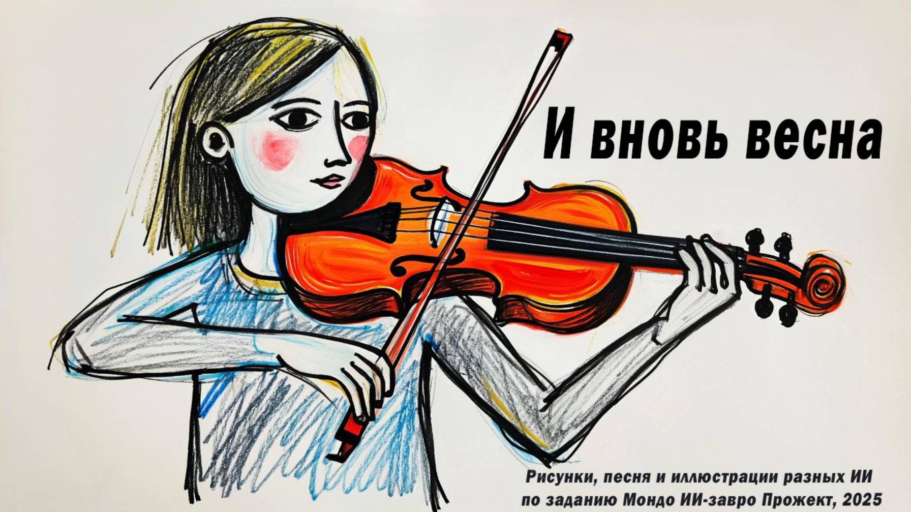 Ринат Байбеков (UK). И вновь весна. +  несколько ИИ под управлением Мондо ИИ-завро Прожект