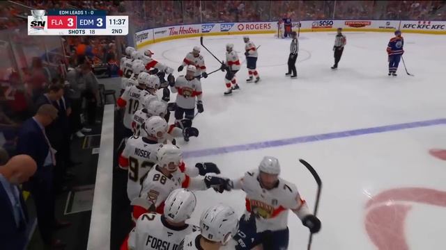 NHL Game 2 Highlights | Panthers vs. Oilers - June 6, 2025