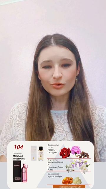 Духи √104 для тех кто любит Montale Roses musk. mp4