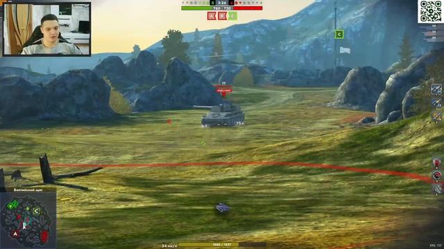 Bourrasque Noir - Этот танк научит тебя тактично играть | Tanks Bli