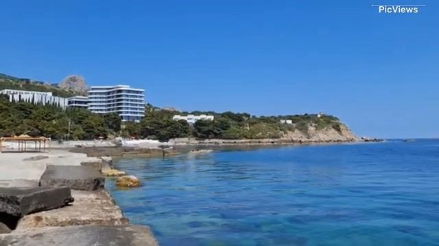 Крым Ялта Форос сегодня 8 июня 2025. Какая обстановка, погода, море и пляж на курорте