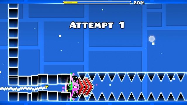 Я прошол самый невозможможных уровней на geometry dash