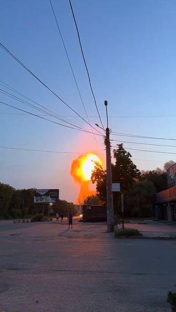 Видео боевх действий на Украине- Восход нового солнца в Тернополе 6 июня. Военный Осведомитель