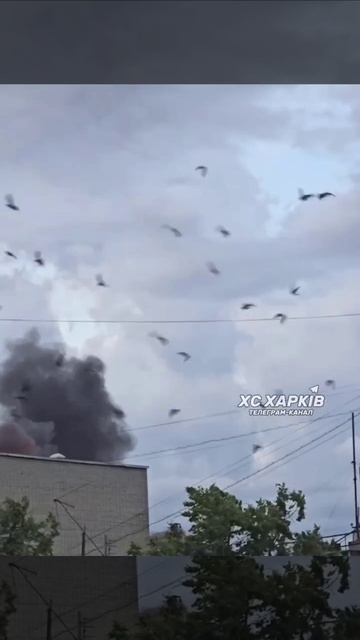 Этой ночью по Харькову был нанесен самый массированный удар с начала СВО. Более 50 Геранек, а также