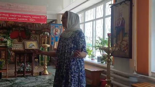 Спела на Троицу после Литургии.