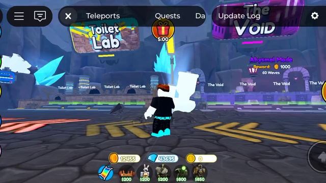 🤩Секреты и баги нового обновления в toilet tower defense в roblox🤩(Stempank update)