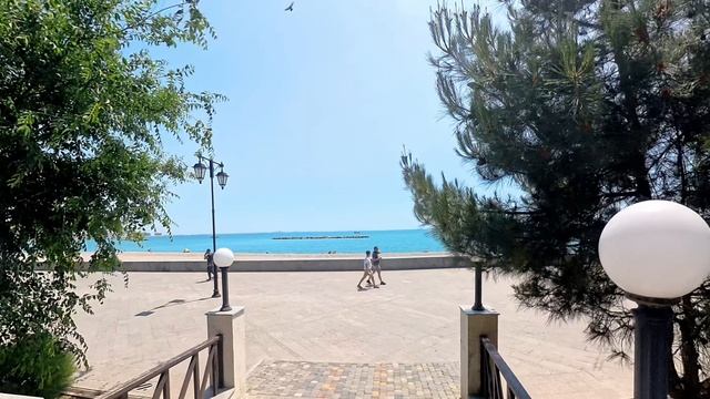 Крым, Евпатория 2025, набережная им. Терешковой