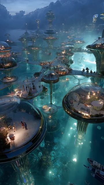 ▎Гидроподы: Будущее Архитектуры и Технологий 🌊🏙️