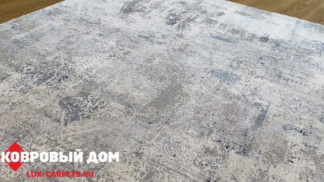 Ковер винтажный VENEZIA P598L L_GRAY1-BLUE