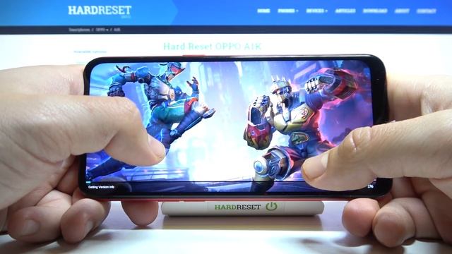 Тест игры Metal Revolution на OPPO A1K / Обзор игры Metal Revolution на OPPO A