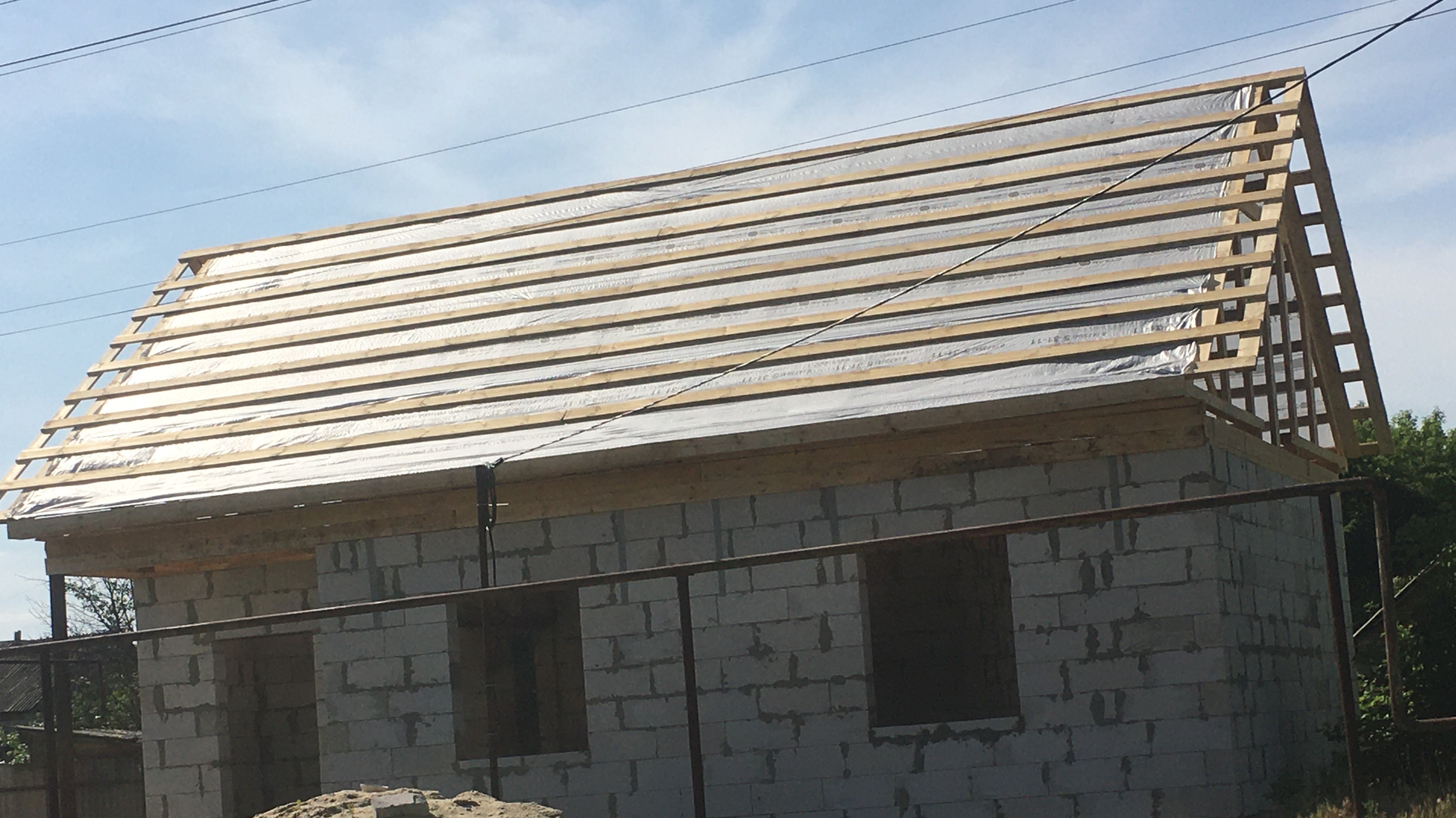 👷СТРОИМ КРЫШУ НОВОГО ДОМА 🏠 ТОНКОСТИ ПРИ СТРОИТЕЛЬСТВЕ🏗️
