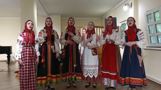 По синю морю народная песня