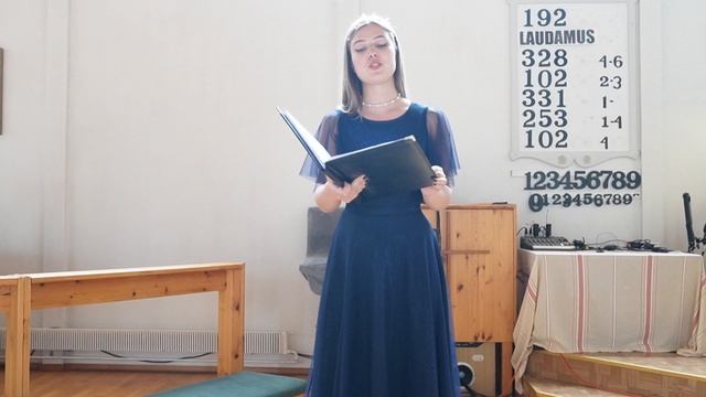 Дария Гаврилова исполняет "Аве Мария" Тости. Орган — Александр Цветков. Сортавала, 1 июня