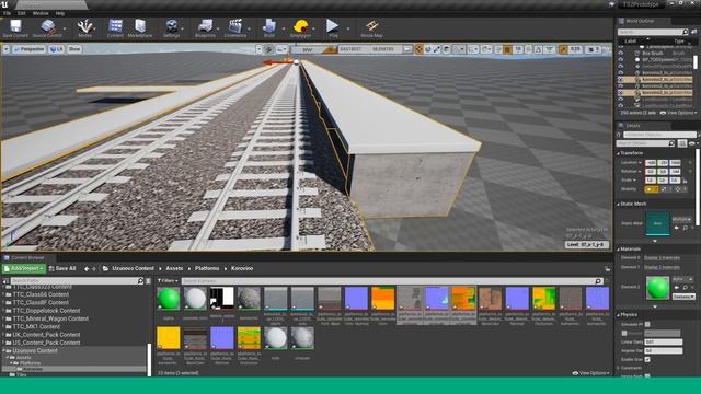 Редактор TSW на Unreal Engine. Импортирование собственного об