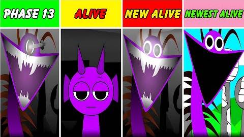 Incredibox Sprunki: Фаза 13, но живые против Фаза 13, но новые живые против Фаза 13, но самые новые