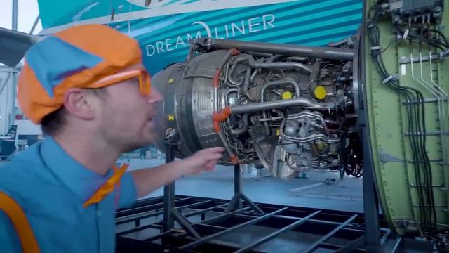Блиппи (Blippi) - Блиппи в музее авиации   Изучай этот мир вместе с Блиппи   Обучающие видео для дет