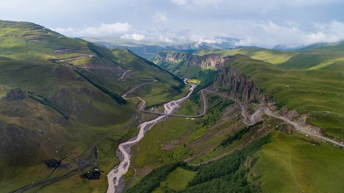 Урочище Джилы-су. DJI Mavic mini 3