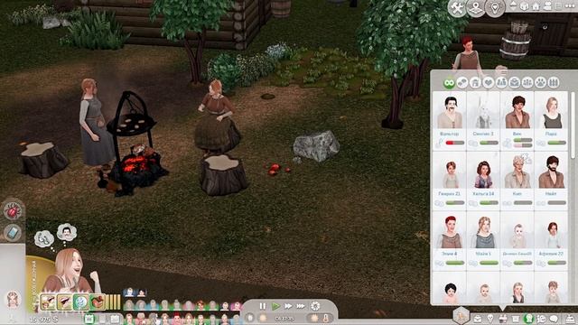 100 дней - 100 детей в Средневековье в The Sims 4. Неожиданно п?