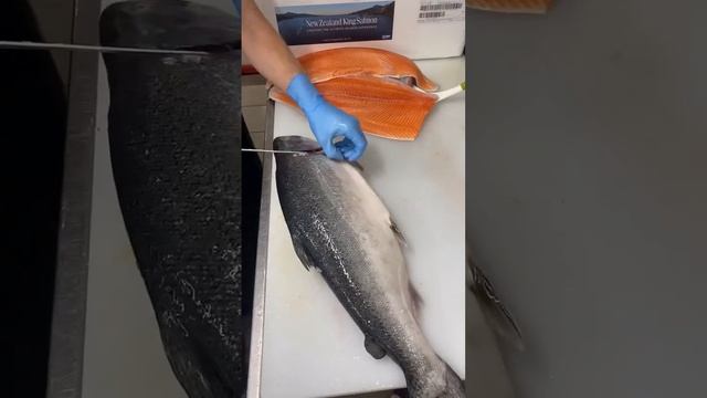 🔪🐟 Разделываем как МАСТЕР крупного ЛОСОСЯ