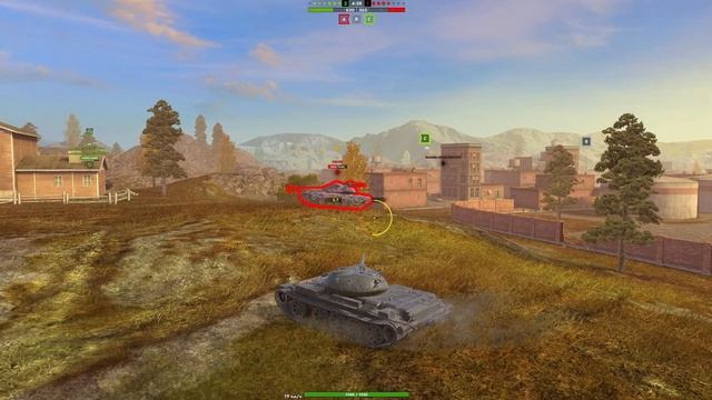 Бой на т-54обл, tanks blitz, wot blitz, wot, вот