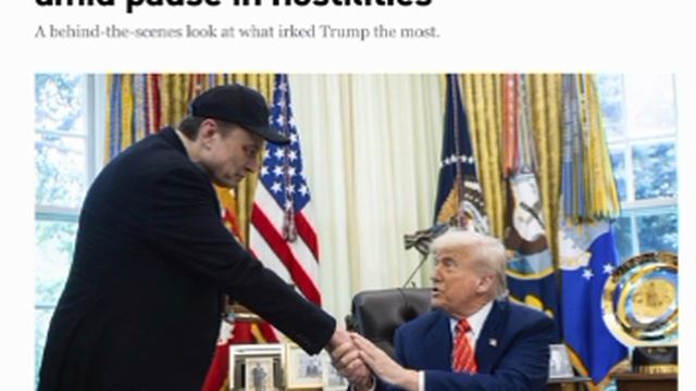Между представителями Трампа и Маска в пятницу произошел телефонный разговор, пишет Politico со ссыл