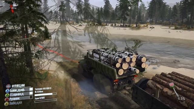 Spintires  MudRunner  Прохождение ▶ Вырубка трелевочной зоны ➤