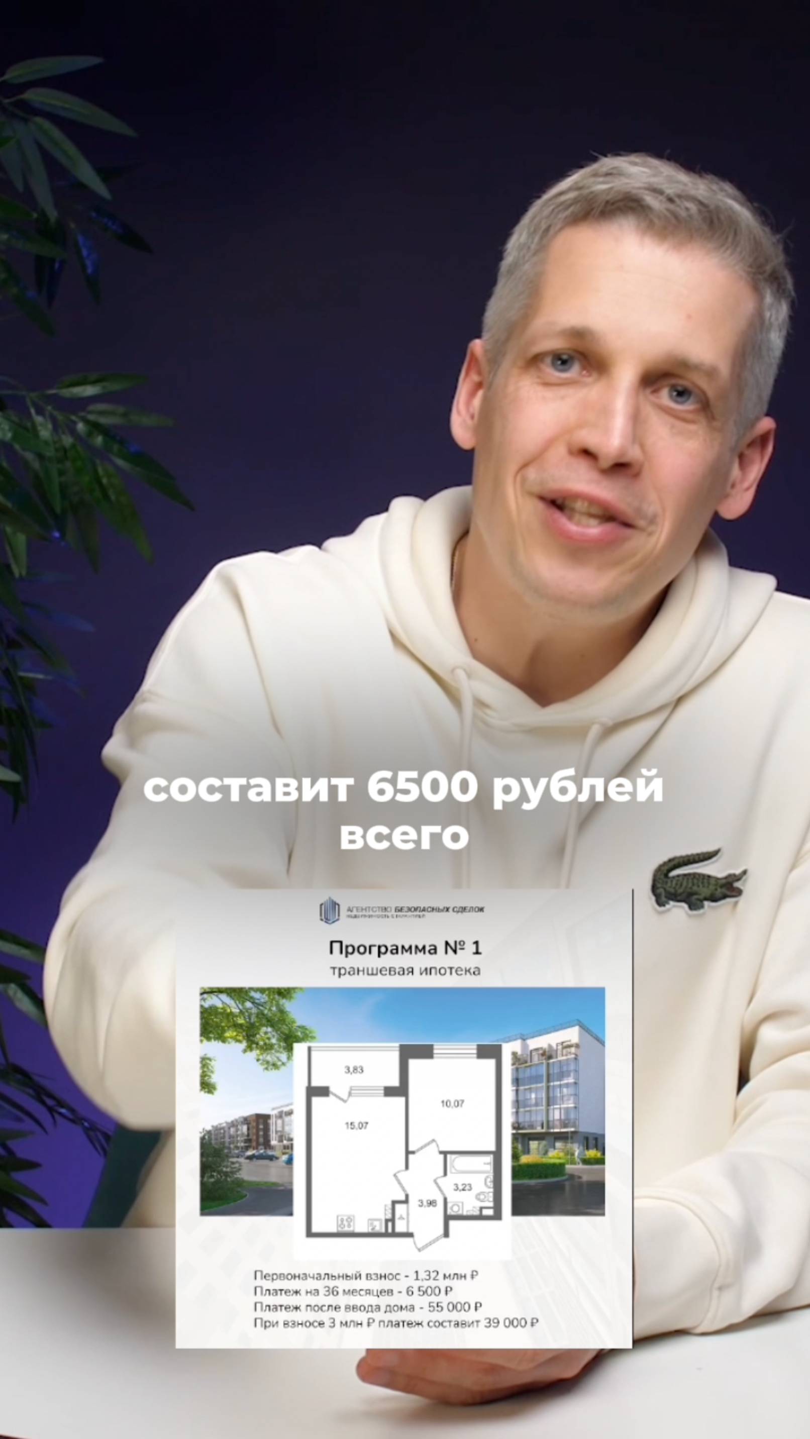 Своя квартира в Петербурге от 6500р в месяц - разбор на конкретном примере