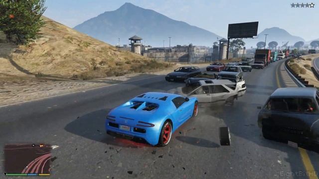 GTA 5 100 Tons Super Car Rampage #20 HD Grand Theft Auto 5