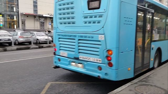 Автобус 330 маршрут Волгабас 5270.G4 7103 Колпино Тверская Улица Угол Улица Ижорского Батальона