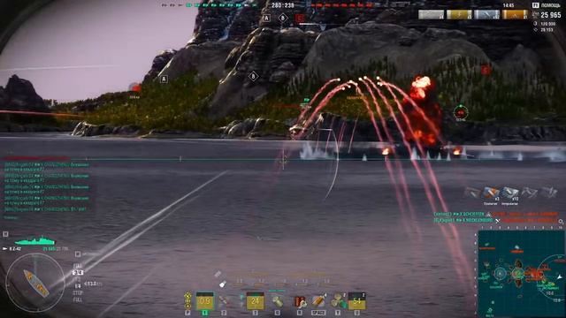 Z42 178к - Мир Кораблей World of Warships (Часть 4)