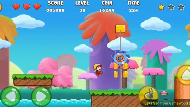 Level 38. Прохождение игры Super Matino — New Adventure на Android